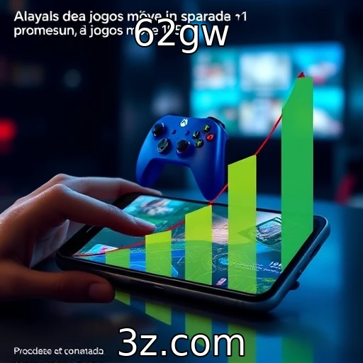 Crescimento do mercado de jogos móveis em 2025